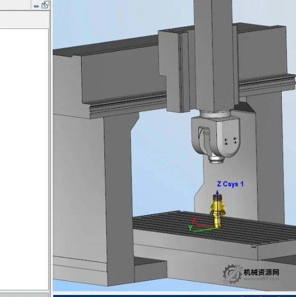 VERICUT 9.2海天GFT2740五軸龍門機(jī)床模板 免費(fèi)下載-機(jī)械資源網(wǎng)