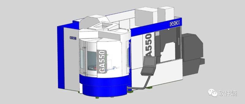 UG機床仿真文件-格勞博Grob_GA550_S840D-機械資源網