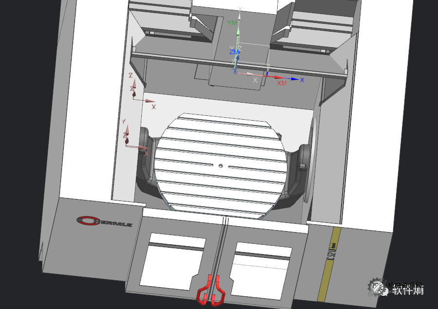 圖片[13]-UG機床仿真文件-哈默HERMLE_C52五軸機床-機械資源網