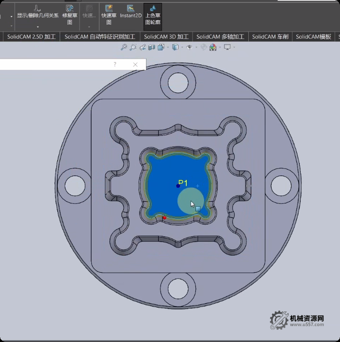 SolidCAM2022 全模塊實戰教程