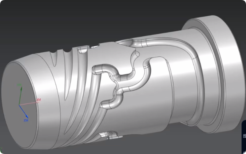 UG2506四軸視頻教程實例